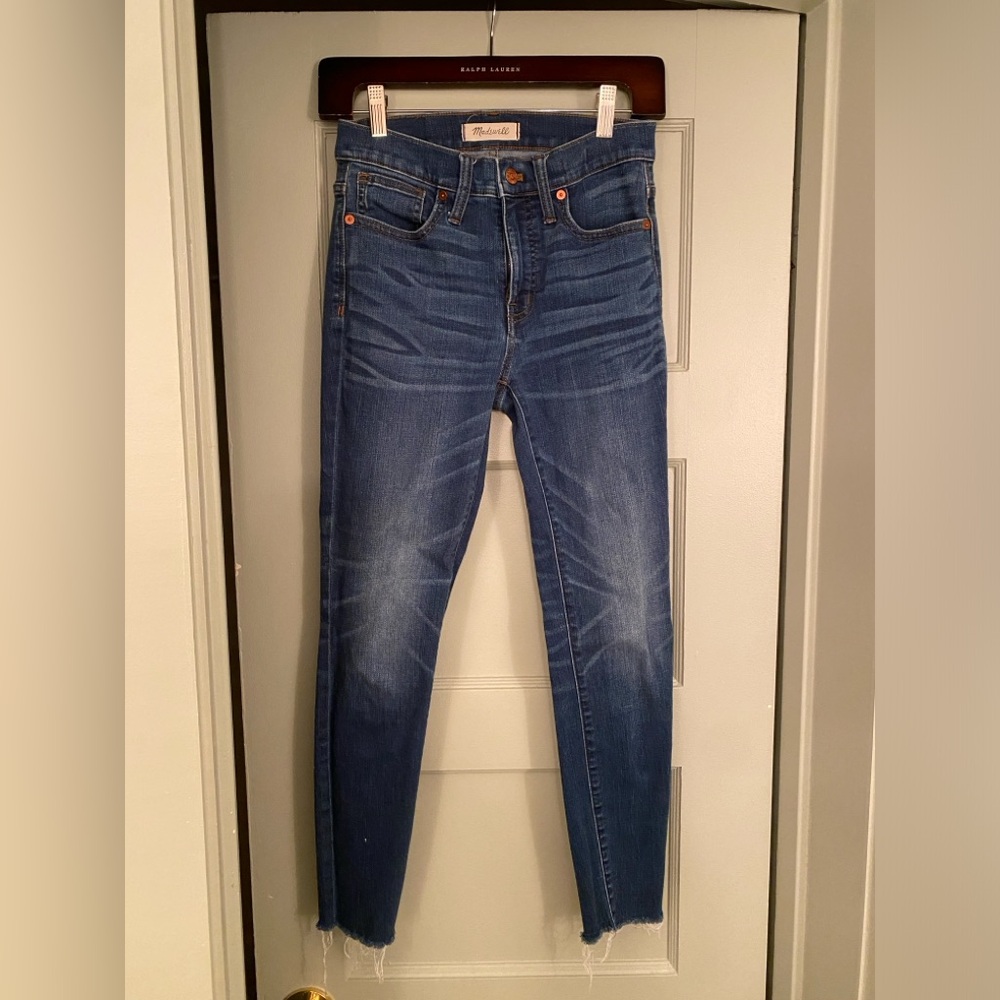 Madewell 9” High Rise Skinny Jeans